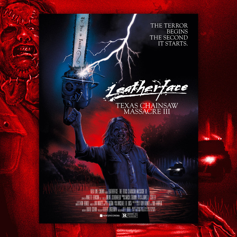 LEATHERFACE: THE TEXAS CHAINSAW MASSACRE III Poster – FANGORIA