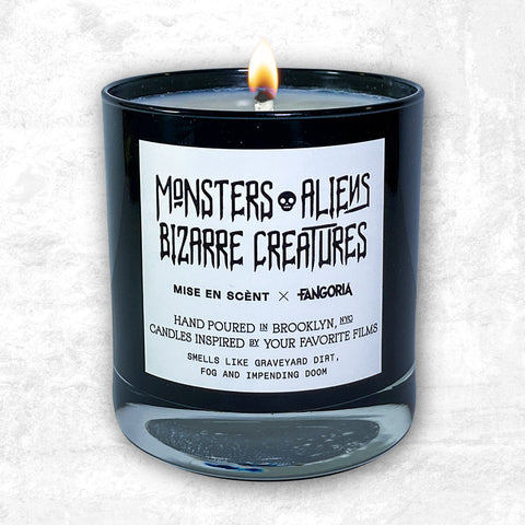 Monsters, Aliens, Bizarre Creatures Candle