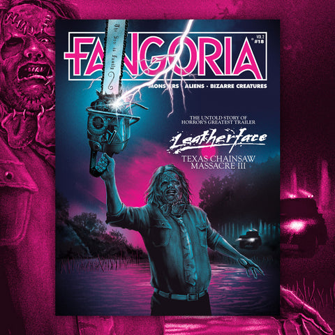 LEATHERFACE: THE TEXAS CHAINSAW MASSACRE III Poster - FANGORIA Variant