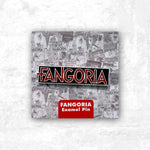 FANGORIA - Red & Black Pin